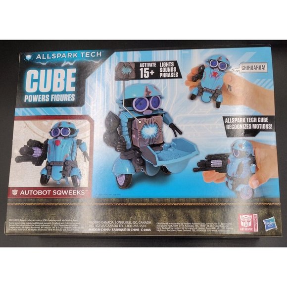 Hasbro Transformers Cube Powers Figures AllSpark Tech Autobot Sqweeks Starter - Picture 7 of 9